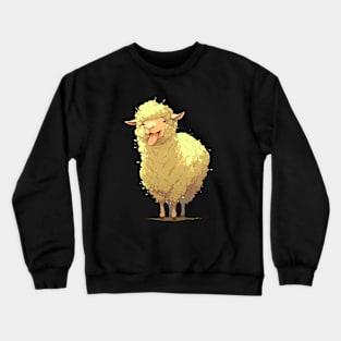 crazy sheep Crewneck Sweatshirt